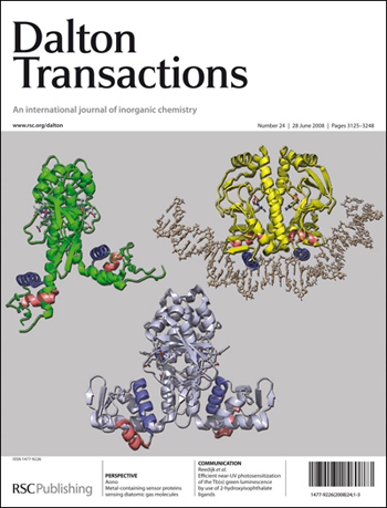 Dalton Transactions誌表紙