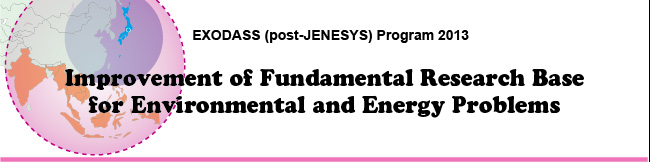 EXODASS (post-JENESYS) Programme 2013