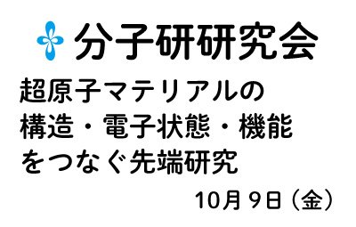 分子研研究会20261009