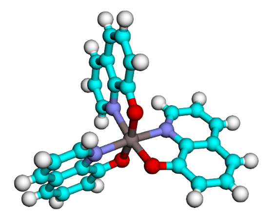 有機EL分子 Alq3 の画像