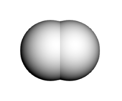 水素分子 H₂ の画像