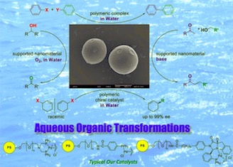 水中での触媒的有機分子変換